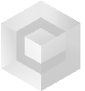 cubed white logo footer